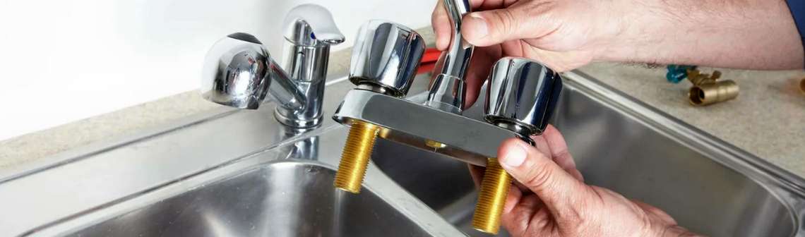 Установка смесителя на раковину